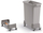 Karrocë koshash Durable DURABIN Waste Cart, për 60L, me rrota, gri grafit