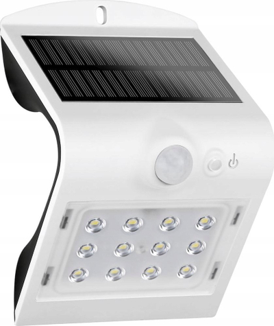 Llambë diellore LED REV Butterfly, 1.5W, me sensor lëvizjeje, e bardhë
