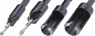 Set countersink për vida Dewalt DT7620, 4 pjesë, shank 1/4"