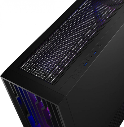 Kasë Modecom Perun Apex ARGB, e zezë, Midi Tower