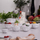 Set tasa TASSEN Bowls White Grin and Kiss, porcelan, 350 ml, t'bardha