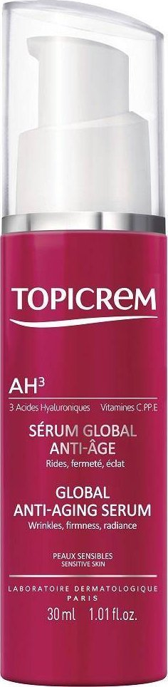 Serum fytyre Topicrem AH3 Global Compact, anti rrudha, efekt ndriçues
