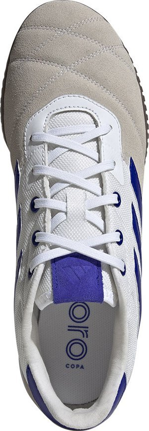 Atlete futbolli për sallë Adidas Copa Gloro IN IG8747, për burra, taban gome, të bardha