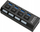 Hub USB 3.0 HUB-USB3.0-1/4, 4 porta, kabllo 55 cm, i zi