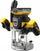Frezë druri DEWALT DCW620H2-QW, me bateri, 2 bateri edhe karikues, e verdhë