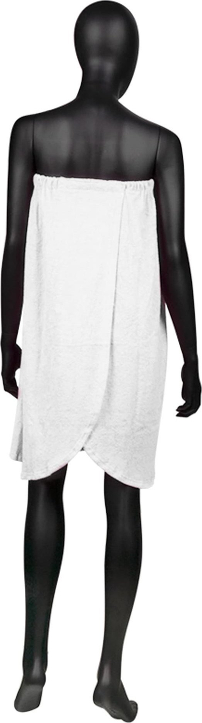 Mantil parukerie Activeshop White Sponge Cape No. 1, i bardhë