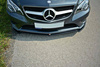 Spoiler tamponi përparmë Maxton Mercedes E W212 Coupe Cabrio, ABS, 2012-2017, i zi