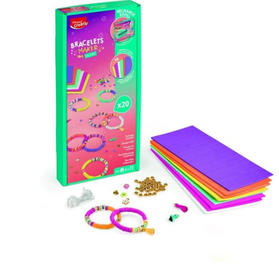 Set kreativ Maped Creativ Refill Bracelets Maker, për makina byzylykësh, shumëngjyrëshe