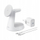 Stacion karikimi wireless Anker MagGo 3 in 1, 15W, MagSafe, i bardhë