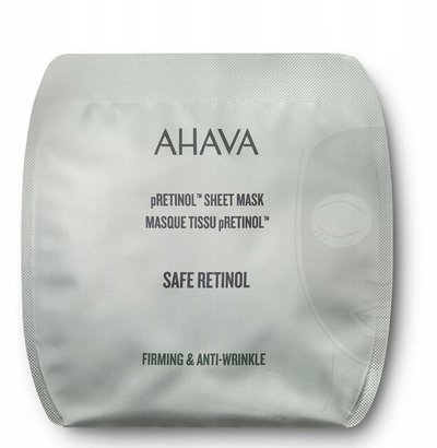 Maskë fytyre Ahava pRetinol Sheet Mask, firmuese, kundër rrudhave, 17g