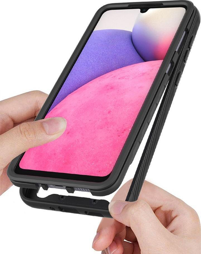 Mbështjellëse Tech - Protect DEFENSE360 për Galaxy A33 5G, e zezë