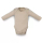 Body për bebe Kenguru Gold Fox, 100% pambuk organik, 50-56, krem