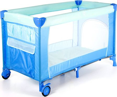 Krevat udhëtimi HANKSKIDS SIMPLE, deri 15 kg, blu navy