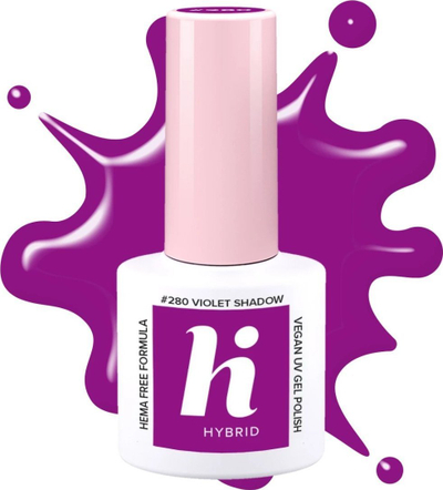Лак гел Hi Hybrid Violet Shadow #280, 5 ml, виолетов