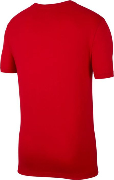Bluzë Nike Club Tee AR4997 657, pambuk 100 përqind, për burra, e kuqe