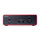 Ndërfaqe audio Focusrite Scarlett Solo 4th Gen, USB, për studio shtëpie, e kuqe