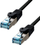 Kabllo rrjeti ProXtend CAT6A S FTP, 30cm, Ethernet, e zezë