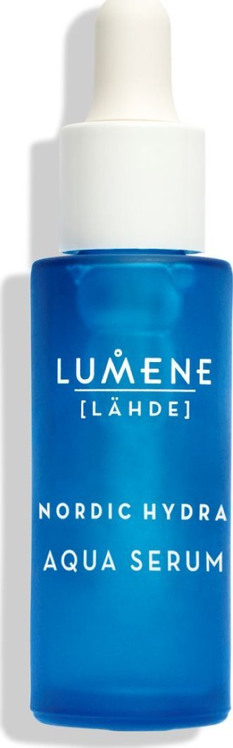 Serum fytyre Lumene Nordic Hydra Aqua, hidratues, 30ml, transparent