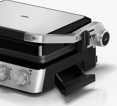 Grill elektrik Braun MultiGrill 7 CG 7044, 2000W, pllaka të heqshme, çelik inox