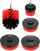 Set furçash për stërvitje Yato Hex, 5 copë, diametër 5 12 mm, najlon
