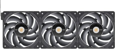 Set ventilatorësh PC Thermaltake TOUGHFAN EX14 Pro PWM, 140mm, 3 copë, i zi