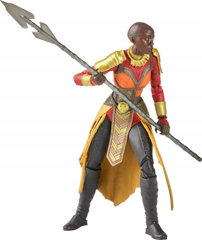 Figurë aksion Marvel Legends Series Black Panther Wakanda Forever Okoye, 15cm, me aksesorë, shumengjymtyrëshe