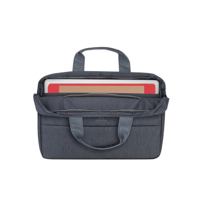 Çantë dore për laptop RivaCase 7522, 14", e hirtë