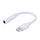 Përshtatës audio Savio AK-35, USB-C në jack 3.5mm, i bardhë