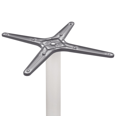 Bazë alumini 66x66x73cm Me Kryq 48x48cm (HM460.02), bardhë