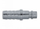 Lidhës për zorrë Pansam (A535407), 1/4" ,10 mm, tunxh