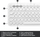 Tastierë Logitech K380, US, e bardhë