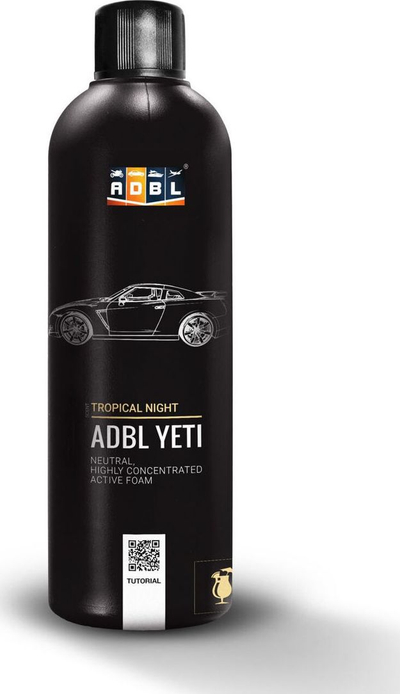Неутрална активна пена за автомобили ADBL Yeti Tropical Night, 1L, тропска арома