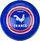 Top futbolli Avento Glossy World Soccer France, nr. 5, PVC, blu kobalt