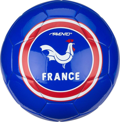 Top futbolli Avento Glossy World Soccer France, nr. 5, PVC, blu kobalt