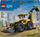 Set ndërtimi LEGO City Backhoe Loader 60480, 301 pjesë, 7+, i verdhë