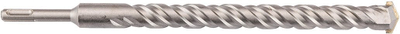 Spiral betoni SDS Plus Double, 25mm, 310mm, argjendtë