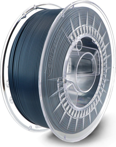 Filament 3D Devil Design PLA Light Steel, 1.75mm, 1kg, gri metal