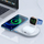Karikues wireless 3‑në‑1 Mcdodo, 15W, për iPhone, AirPods edhe Apple Watch, i bardhë