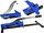 Prerëse panele laminati GEKO, 210mm, 12mm trashësi, blu