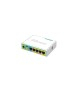 Ruter MikroTik RB750UPR2 hEX PoE lite, 5x Fast Ethernet, PoE out, i bardhë