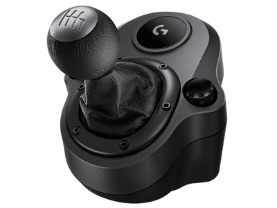Ndërrues timoni Logitech Driving Force Shifter për G29, G920, G923, 6 marshe, i zi