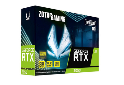 Kartelë grafike Zotac Gaming ZT-A30500H-10M NVIDIA GeForce RTX 3050 Twin Edge OC 8 GB LHR