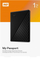 Hard disk i jashtëm WD My Passport, 1TB, USB 3.0, i zi