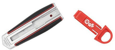 Thikë sigurie WEDO Safety Cutter Long Blade, teh 18 mm, plastike, e kuqe e zezë