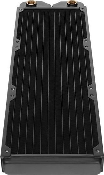 Radiator ftohje me ujë Thermaltake Pacific C360, 360mm, për ventilatorë 120mm, ngjyrë e zezë