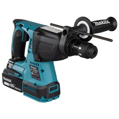 Çekiç-sharrë pa kabllo Makita DHR243 18V LXT, brushless, SDS Plus, me bateri