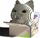 Puzzle 3D Safari Ltd Eugy Cat Mocha, komplet për ndërtim, për kalamaj
