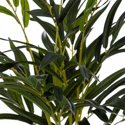 Вештачко растение Atmosphera Palm Reed, висина 80 cm, саксија од трска, беж