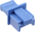 Kapak mbrojtës për portë RJ45 InLine 59942D, set 100 copë, blu
