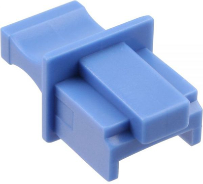 Kapak mbrojtës për portë RJ45 InLine 59942D, set 100 copë, blu